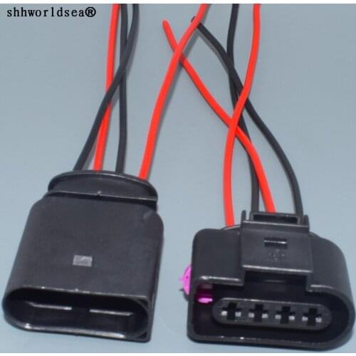 Shhworldsea 4 Way female Ignition Coil Connector Repair Kit Case 1J0 973 724 1J0973724 1J0 973 824 for vw for audi