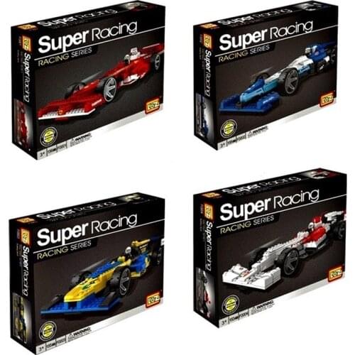 LOZ Diamond Blocks Motorcycle Race Mini Blocks Car Series Intelligence Blocks Children Toys Fashion Kids Toys F0001-F00041