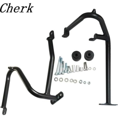 New Motorcycle Black Front Highway Engine Guard Crash Bar For SUZUKI GSR400 GSR600 BK 400 600 2006-2017 16