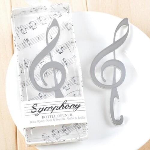 Romantic Wedding Party Favors Souvenir Music Note Bottle Opener "Symphony" Design Beer Opener LX7987