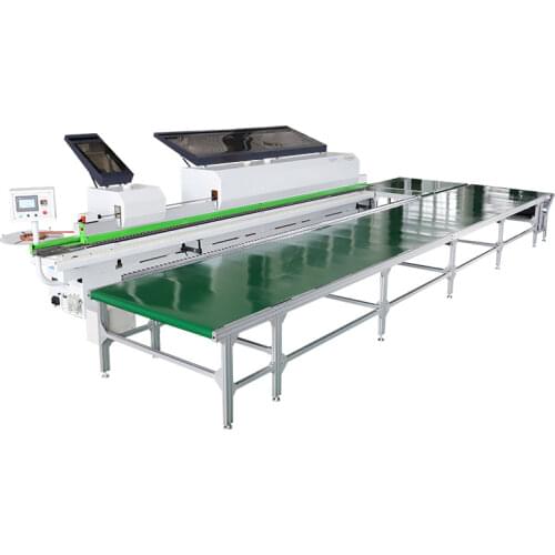 Fully automatic edge banding machine woodworking plywood pvc wood furniture