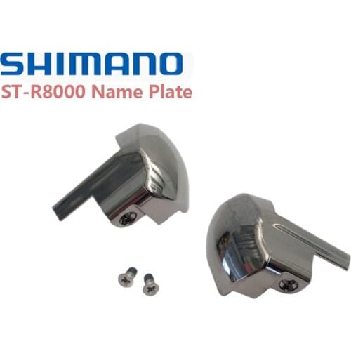 Shimano Ultegra ST-R8000 Left / Right Hand Name Plate & Fixing Screw R8000 name plate and bolt Y0DK98030 Y0DL98020