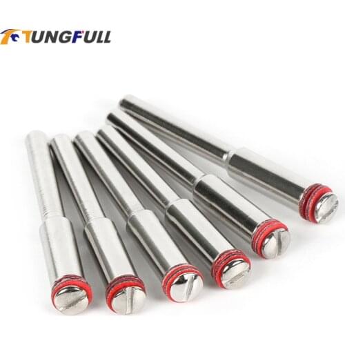 Tungfull Woodworking Drill Attachment 6x3mm Mini Drill Dremel Shank Tools For Dremel Rotary Accessories Power Tools