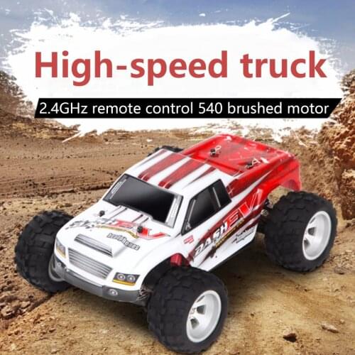 WLtoys A979-B 1/18 Racing Car 2.4GHz 4WD RC Car 70KM/h High Speed High Quality Big Foot Truck RC Crawler Electric RTR Gift Toys