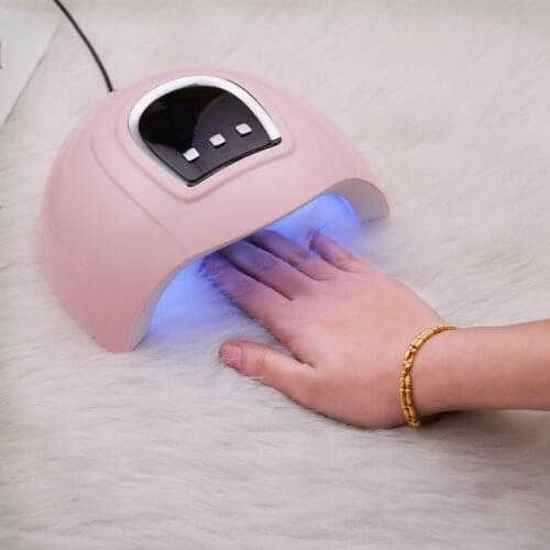36W Professional Pink Nail Dryer 18 UV Led Beads For ALL Gels For Quick Drying Of Nails Manicure Tools