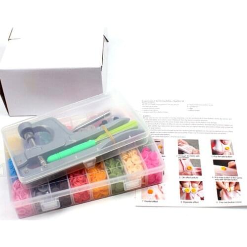 360 Pcs Snap-on Pliers and T5 Resin Snap Fasteners for Shirt Curtains and Other Material Holders and Storage Plastic Boxes