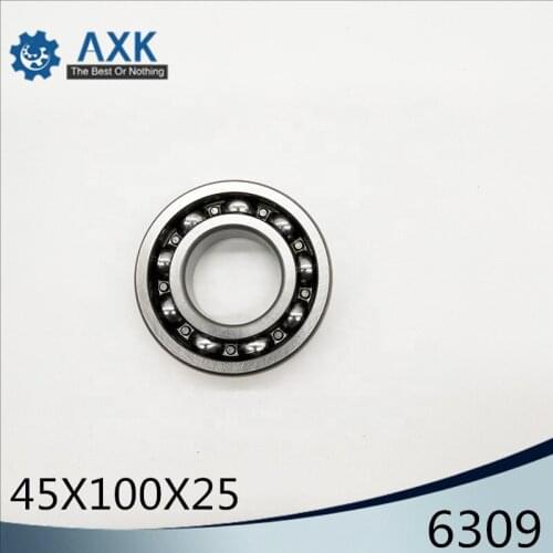 6309 Bearing 45*100*25 mm ABEC-3 P6 ( 1 PC ) For Motorcycles Engine Crankshaft 6309 OPEN Ball Bearings Without Grease