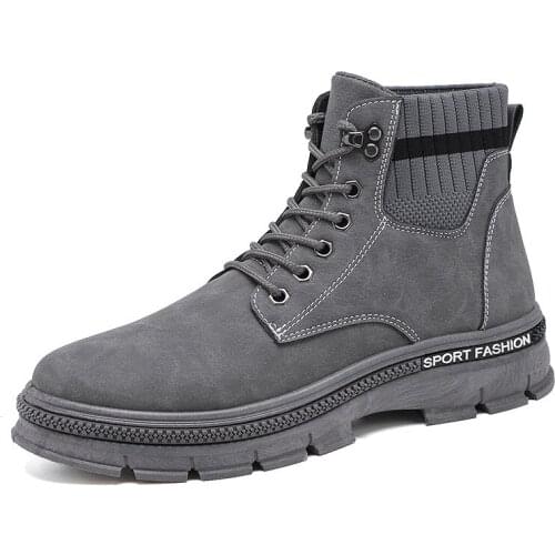 Brand Men Boots Tactical Military Combat Boots Outdoor Hiking Boots Winter Shoes Light Non-slip Men Desert Boots Ankle Boots
