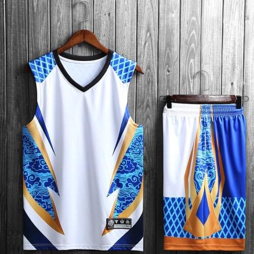 Kids Youth Basketball Jersey Sets Uniforms Sport Kit Clothing Training Basketball Jerseys Shirts Suit Breathable Custom Printing
