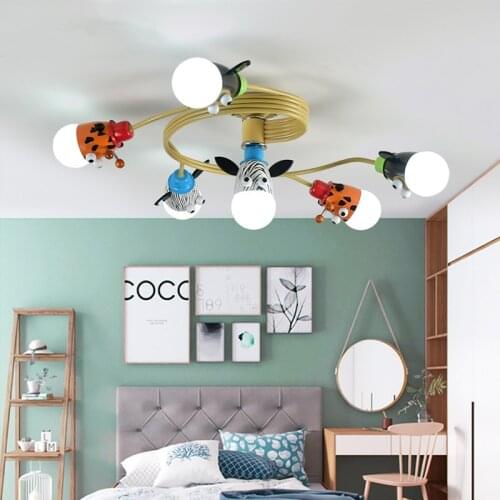 Kids LED Ceiling lights For Children Room Cartoon Ceiling Lamp de techo Indoor Decor Boys Lighting Cute Girls Lightings