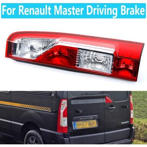 For Renault Master LED Tail Light Reverse taillight Brake assembly Driving Brake Light Rear Fog Lamp Car