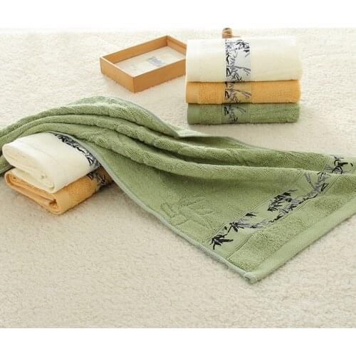 Adult Men And Women Household Childrens Towels Absorbent And Non-Linting Bath Towels Bamboo Fiber Towels