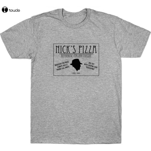 Blacklist T Shirt Nicks Pizza Funny Slogan Raymond Reddington Birthday Present 2019 New Brand T Shirt Men Short Sleeve Casual