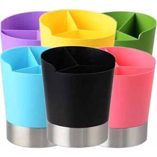 Drinking Straw Storage Box Dinnerware Kithenware Storage Bucket Swizzle Stick Distributor Bar Tools Stainless Steel ABS 1pcs