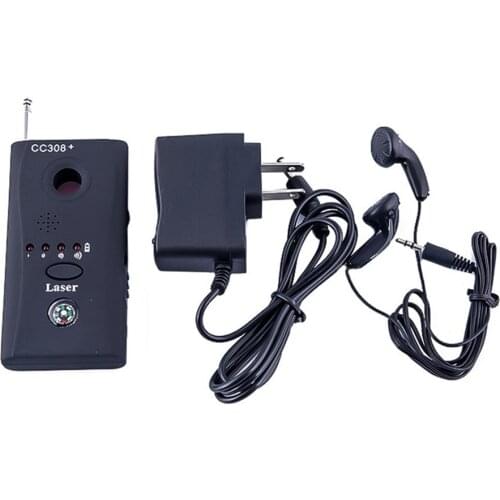 Multi-Function Wireless Camera Lens Signal Detector CC308+ Radio Wave Signal Detect Camera Full-range WiFi RF GSM Device