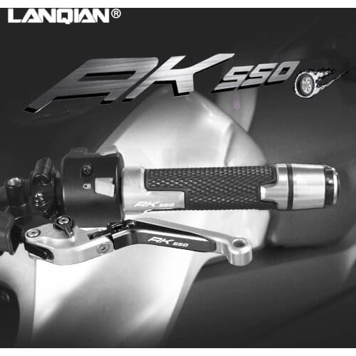 Motorcycle Aluminum Brake Clutch Levers Handlebar hand Grips Ends For KYMCO AK550 AK 550 2017 2018 2019 Accessories