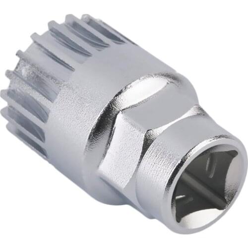 New Arrival Bicycle Bottom Bracket Removal Repair Tool 20 Teeth Bike Sleeve Square Hole Center Shaft Installation Tools