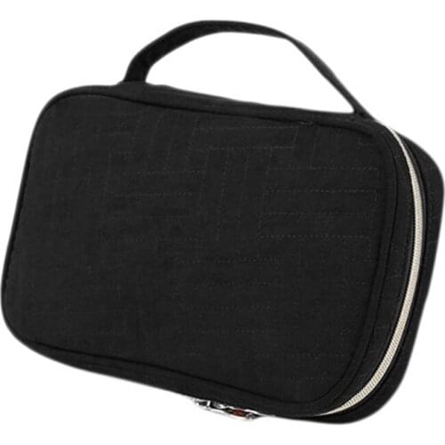 Jewelry Organizer Case Travel Jewelry Storage Bag for Necklace Earrings Rings Bracelet Portable Zipper Wash Storage Bag