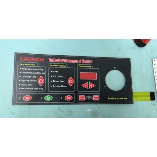 Original English Panel for Launch CNC602A Injector Cleaner&Tester CNC-602A Keyboard with facotry price