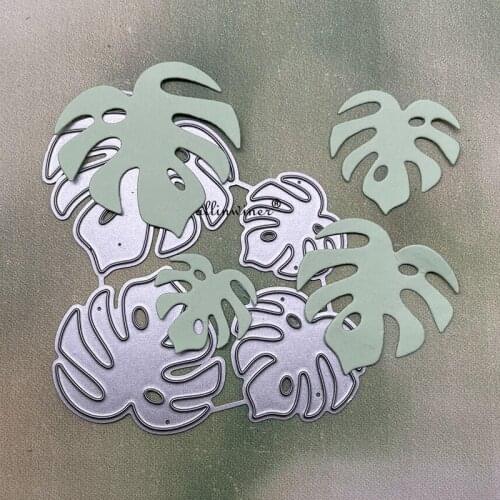 Palm leaf decoration DIY Craft Metal Cutting Die Scrapbook Embossed Paper Card Album Craft Template Stencil Dies