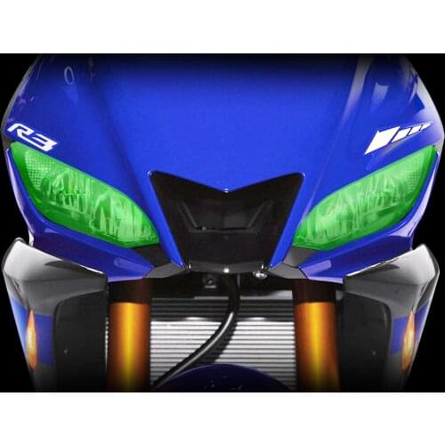 Kodaskin Motorcycle Front Headlight Lens Protection Screen Cover For YZF-R3 2019