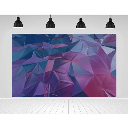 Scopiso Purple Gradient Abstract Geometric Solid Color Pattern Background Baby Portrait Pet Toy Shower For Photography Backdrop