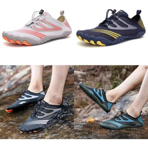 Big Size 36-47 Summer Water Shoes Men Beach Sandals Women Upstream Aqua Shoes Man Sneakers Sea Slippers Diving Swimming Socks