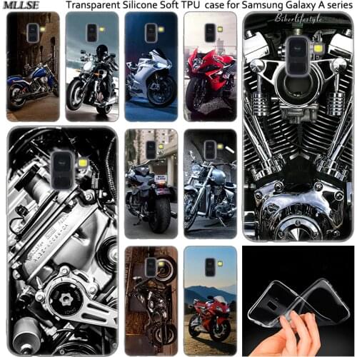 Hot Coolest Motorcycles Silicone Case For Samsung Galaxy A50 A30 A10 A40 A6 A8 Plus A20 E A5 A7 2018 2017 2016 Note 9 8 Cover