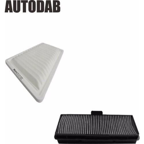 2pcs High Quality air filter cabin filter for dongfeng JOYEAR X3 X5 S50 1.5L1.6L wholesale foreign trade filter
