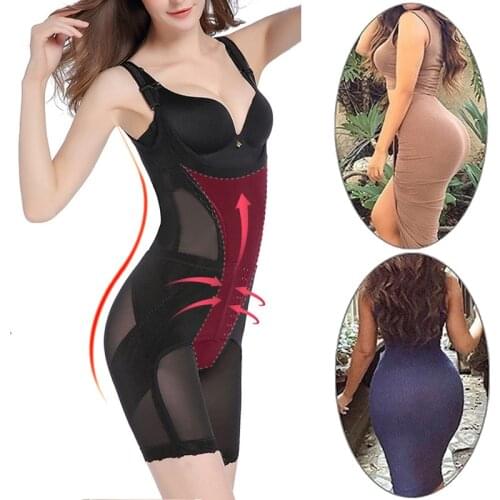 Women Slimming Shaper Seamless Shapewear Bodysuit Waist Trainer Corset Body Briefer Slimmimg Underwear Girdle Waist Shaper