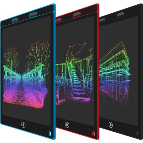 LCD Writing Tablet 12 Inch Erasable Electronic Drawing Board Digital Paperless Doodle Pad with Stylus Gift for School Students
