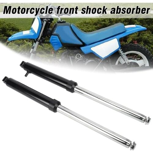 1 pair Motorcycke Front Forks Shock Suspension Set Front Strut 480mm For Yamaha PW50 All Years Parts Moulding Accessories