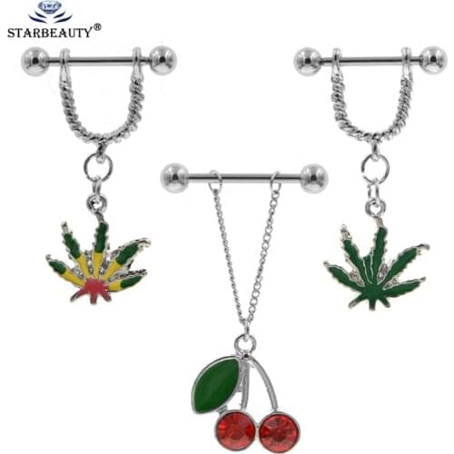 2Pcs Nipple chain Body Nipple Piercing Weight Bars Steel tepel piercing Jewelry For Birthday gift for women girl