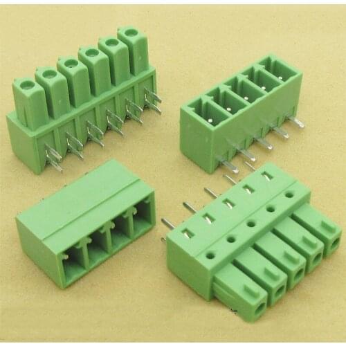 3sets Board to board PCB terminal 3.81mm double row straight needle spacing