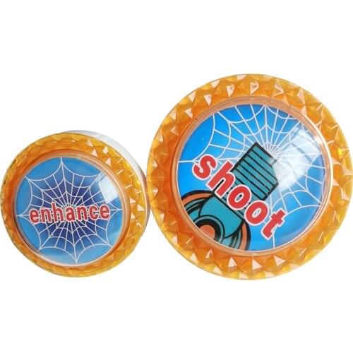 10 unit 60mm and 45mm arcade Push button switch Led Micro Switch Momentary Button Switch for Fish Hunter Shooting Game Machine