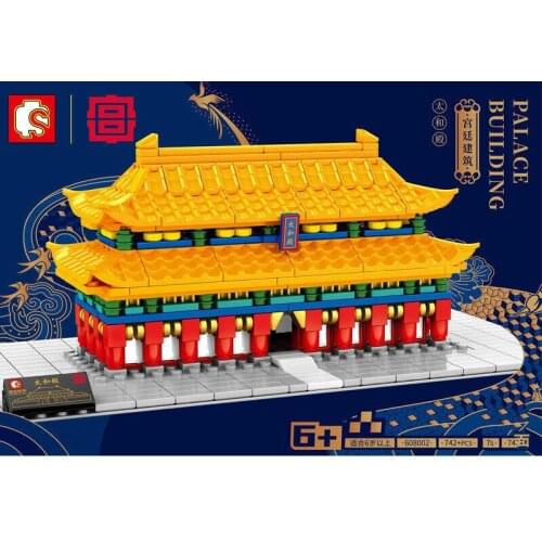 Sembo Blocks 608002 Kids Building Blocks Girls Toys Boys DIY Puzzle Hall of Supreme Harmony no box