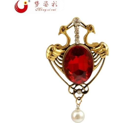 CAIZI Flamingo Brooches For Clothes