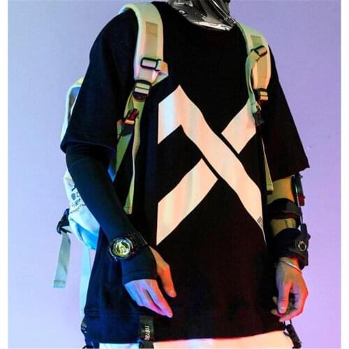 Men Couple Harajuku T-shirts Summer Hot Sale Hip Hop Gothic Print Tshirt Fashion Casual Streetwear T-shirts Short Sleeve New