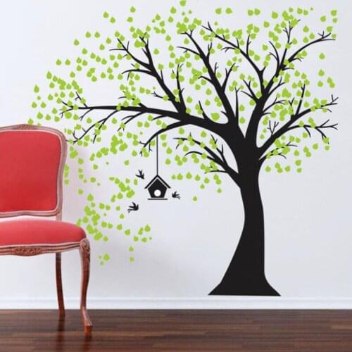 Olive Tree Wall Sticker Large Tree Branches Living Room Background Wall Decal Home Decoration Wallpaper Art Mural Vinyl TA469