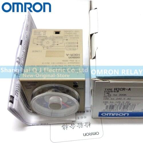OMRON TIME RELAY H3CR-A 100-240VAC 100-125VDC 1.2S-300H Brand new and original relay