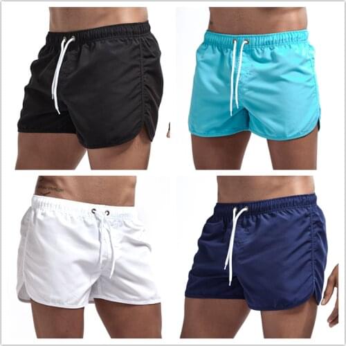 JOCKMAIL Swimming Shorts For Men Swimwear Man Swimsuit Swim Trunks Summer Bathing Beach Wear Surf beach Short board pants Boxer