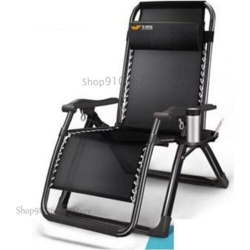 Recliner folding lunch break siesta backrest single balcony home leisure beach chair lazy sofa