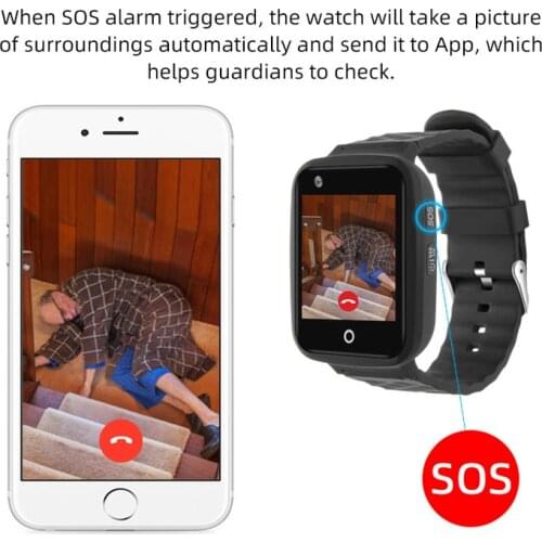 V46 Full Netcom With HD Video 2G 3G 4G GPS WIFI LBS Triple Positioning Tracker Remove Alarm Talking Clock Button IP67 Waterproof