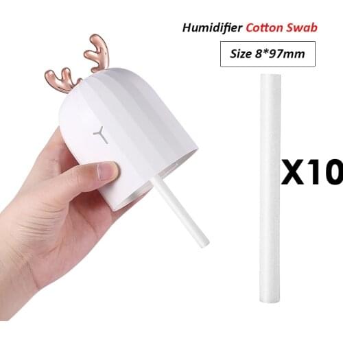 USB Mini Humidifier Filter Cotton Swab Filter For Humidifier Mist Maker Parts 10 Pcs/bag