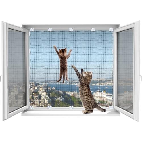 Winblock Pets Cat For Balconies Safe Net 150x200 cm