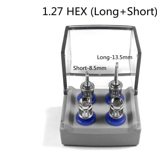 Dental Implant Torque Drivers 1.27 HEX Long Short