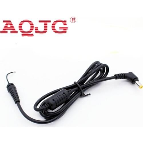 10pcs DC Power Cable 5.5x1.7mm 5.5*1.7 Male Plug Cord Straight Tip Connector Laptop Cable For Acer 1.2M AQJG