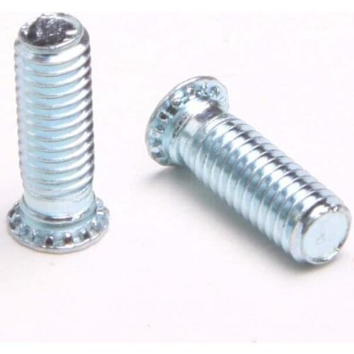 5PCS Pressure Riveting Screw / Riveted Screw Plate Screw Plate Screw Galvanized Environmental Protection M4*25