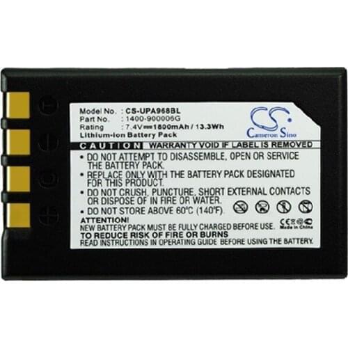 Cameron Sino 1800mAh Battery 1400-900006G for Unitech PA968II