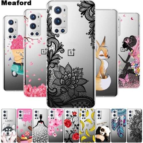 For OnePlus 9 Pro Case Transparent Soft TPU silicon Phone Cover For OnePlus9 Pro Case One Plus 9 Pro 5G 6.7" 2021 Clear Funda